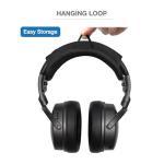 Voarmaks Headband Cushion Cover Compatible with Audeze Maxwell Gaiming Headset, LCD S20, MM-100 Planar Magnetic Headphone, LCD-1 Folding Headphone, 6mm Thick Cushion, with Hanging Loop