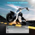 eAhora 4000W Electric Motorcycle for VIP Adults