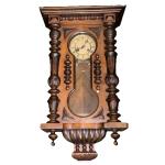 Junghans spring driven wall clock at 1900 - Working / Needs Pendulum