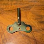 Junghans spring driven wall clock at 1900 - Working / Needs Pendulum