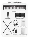 STRICH 88-Key Digital Piano Keyboard with Stand - VIP Smart Shopper