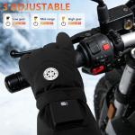 Heated Gloves for Men Women Electric Heated Gloves Touchscreen Gloves Heated Winter Hand Warmer for WorkCold Weather Motorcycle Skiing Snowboarding Hiking etc