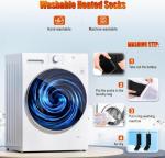 Heated Socks APP Control for Men Women, 6000mAh*2 Battery Heated Socks, Electric Feet Warmers Rechargeable Smart Foot Warmers Washable for Camping Fishing Cycling Skiing Skating Hiking Camping