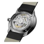JUNGHANS Meister fein Automatic Signature | Black Leather Strap | Sapphire Crystal Glass | 40MM