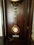 Antique German Junghans Vienna  Wall Clock 8-Day, Time/Strike, Key-wind