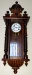 Antique Junghans German Vienna  Wall Clock 8-Day, Time/Strike, Key-wind