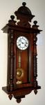 Antique Junghans German Vienna  Wall Clock 8-Day, Time/Strike, Key-wind