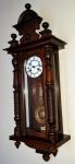 Antique Junghans German Vienna  Wall Clock 8-Day, Time/Strike, Key-wind