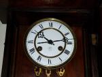 Antique Junghans German Vienna  Wall Clock 8-Day, Time/Strike, Key-wind