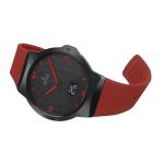 JUNGHANS Force Mega Solar Watch – 40.4mm Solar-Powered Radio-Controlled Quartz Watch for Men, Quartz Movement, Ceramic Case, Rubber Strap (18/1402.00) – Black Dial