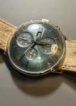 Junghans Meister Chronoscope Green Dial Men's Watch 27/4222.03