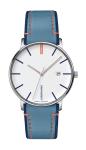 Junghans Form Quartz Blue Band Men's Watch 41/4481.00