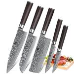 5 Piece XINZUO Kitchen Knife Set - Japanese Style