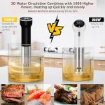 Cattleman Cuisine Sous Vide Cooker WiFi Kit, 1000W