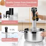 Cattleman Cuisine Sous Vide Cooker WiFi Kit, 1000W