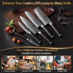 5 Piece XINZUO Kitchen Knife Set - Japanese Style