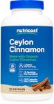 Nutricost Organic Ceylon Cinnamon Capsules, 1,200mg, VIP
