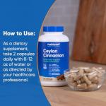 Nutricost Organic Ceylon Cinnamon Capsules, 1,200mg, VIP