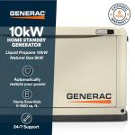 Generac 7171 10Kw Air Cooled Home Standby Generator w/ Wifi