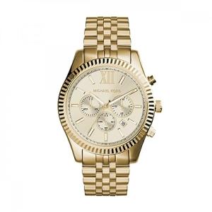 Michael Kors Gold-Tone Men's Watch Lexington Chronograph MK8281