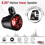 NOAM NUTV5-S V.2 - Waterproof Bluetooth Marine Stereo
