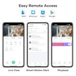 ONWOTE 16-Camera PoE Security System with AI Detection