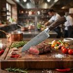 Wakoli Edib 3-Piece Damascus Knife Set - Premium VIP Quality