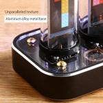 Nixie clock with gesture control, custom picture upload