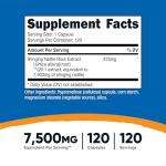Nutricost Stinging Nettle Root 7500mg, 120 Capsules - Vegetarian