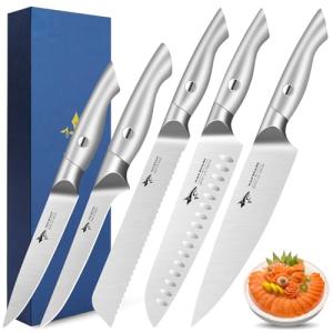 MAD SHARK Kitchen Knife Set, 5 Piece VIP