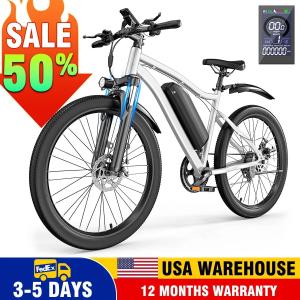Electric Bicycle 36V 10.4AH 520W 26" Electric Road Bicycle UL 2849 Certified New