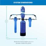 VIP Aquasana Whole House Water Filter System - EQ-1000
