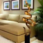 Jon Allen Copper Sculpture: Elegant Outdoor Garden Decor