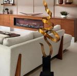 Jon Allen Copper Sculpture: Elegant Outdoor Garden Decor