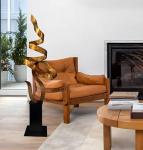 Jon Allen Copper Sculpture: Elegant Outdoor Garden Decor