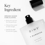 DIME Beauty Perfume 7 Summers, Hypoallergenic - 1.7 oz