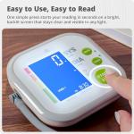 Greater Goods Blood Pressure Monitor - Complete BP Machine Kit with Wall Adapter and Premium Comfort Cuff, Designed in St. Louis