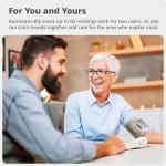 Greater Goods Blood Pressure Monitor - Complete BP Machine Kit with Wall Adapter and Premium Comfort Cuff, Designed in St. Louis