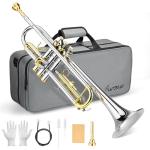 Asmuse Bb Standard Trumpet Set with Hard Case