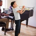 Asmuse Bb Standard Trumpet Set with Hard Case