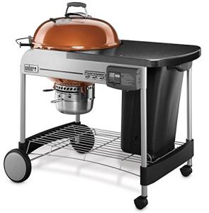 Weber Performer Deluxe Charcoal Grill, 22-Inch, Copper