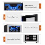 Ca'Lefort Wine Fridge - 47 Bottles, Dual Zone