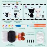 Crochetta Crochet Kit: DIY Magical Cats for Beginners