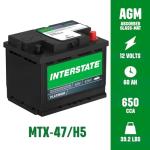 Interstate Batteries 12V 60Ah Group Size H5