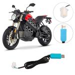 Raguso Electric Motorcycle USB Cable, Easy Safe Exquisite Workmanship VOTOL Controller USB Cable Sensitive for Motorbike