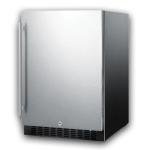 Summit Outdoor Undercounter All-Refrigerator with Glass Shelves