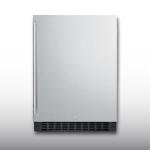Summit Outdoor Undercounter All-Refrigerator with Glass Shelves
