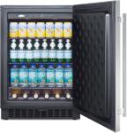 Summit Outdoor Undercounter All-Refrigerator with Glass Shelves