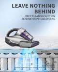 Jimmy Anti-Allergen Bed Vacuum Cleaner with UV-C Light