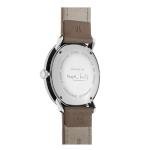 JUNGHANS Max Bill Handaufzug Hand-Winding Sapphire Crystal Beige Leather Watch 027/3701.02